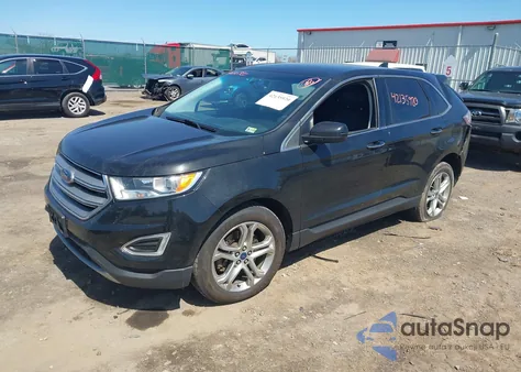 2015 Ford Edge Titanium from USA, damaged, VIN 2FMTK4K96FBB47954